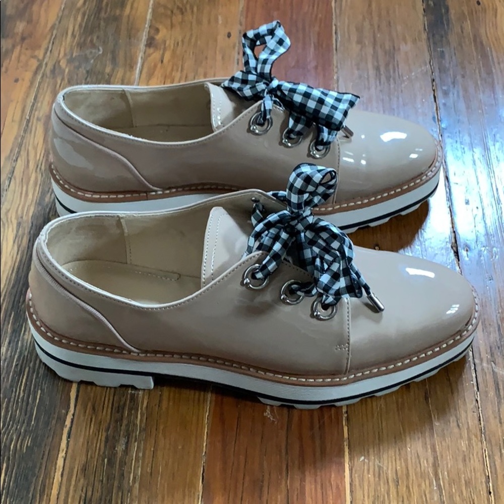 Mauve Zara Oxfords